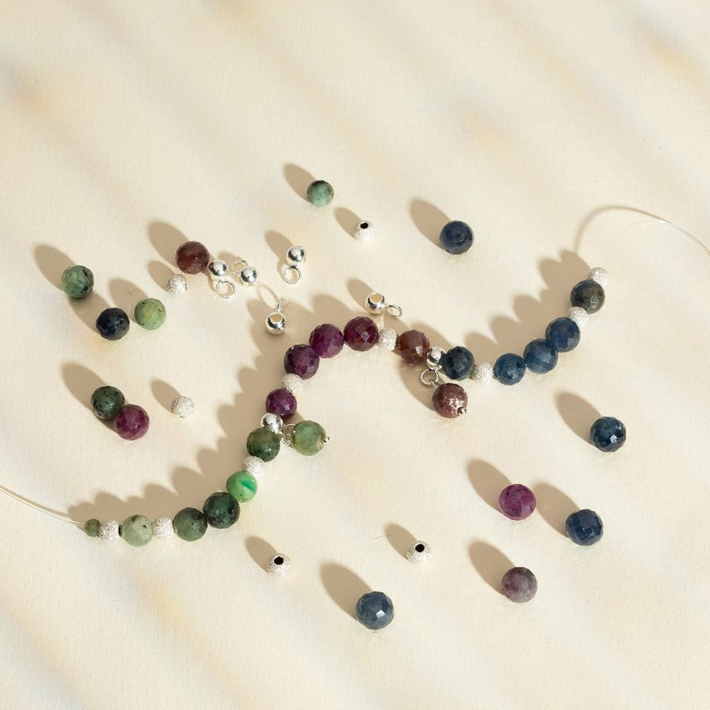 Edelsteine für die Schmuckherstellung